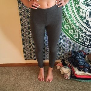 PINK grey leggings