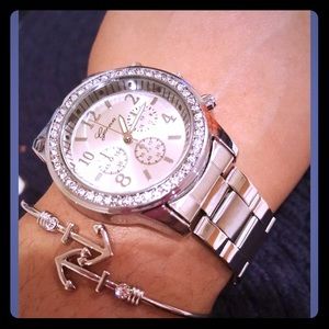 💫🌟Stainless Steel Cool shiny watch💋