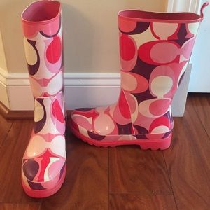 Coach Rain Boots