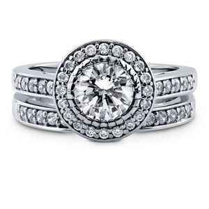 LAST CHANCE Berricle sterling silver cz rings