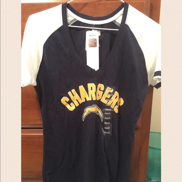 Women's chargers vneck