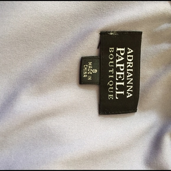 One shoulder ombré purple dress - Picture 4 of 4