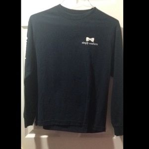 Navy Simply Southern T-Shirt Size Medium
