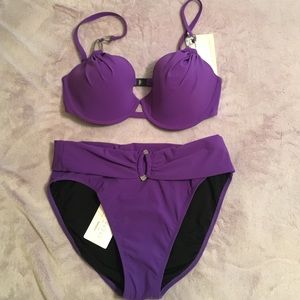 Brand new purple bikini