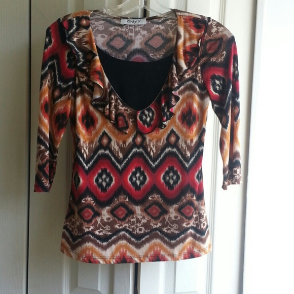 3/4 sleeve top