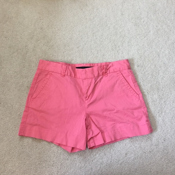 Pink chino shorts