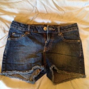 Girls jean shorts