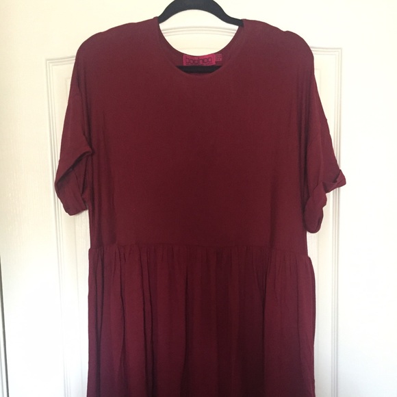 Oversized smock dress from boohoo