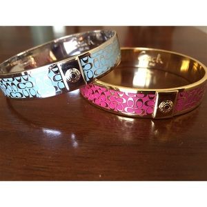 Coach bangles set