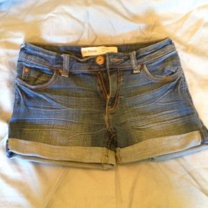 Girls jean shorts