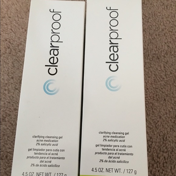 4 New MaryKay Clearproof Clarifying Cleansing Gel.