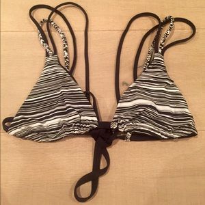 Frankie's Bikinis Strappy Bikini Top