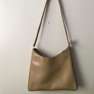 Nude color handbag