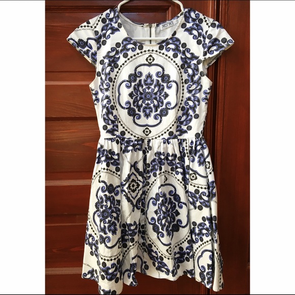 Xenia Paisley dress