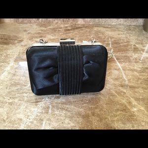 Black evening bag