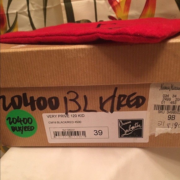 ❌SOLD❌ Christian Louboutin Pumps Heels EU 39 US 8 - Picture 4 of 4