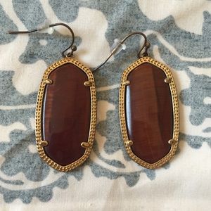 Kendra Scott Elle Earrings in Red Tiger's Eye