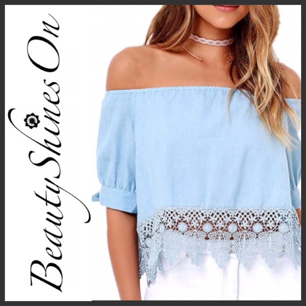 LINDSAY Off The Shoulder Top