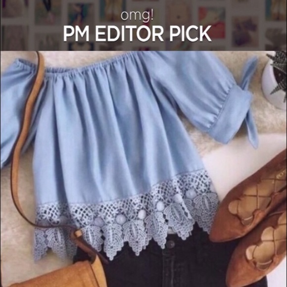 LINDSAY Off The Shoulder Top - Picture 6 of 8