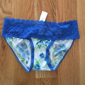 Holly Hicks floral lace panties