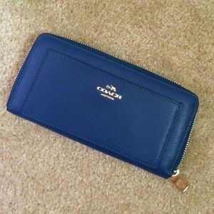 Leather Coach wallet