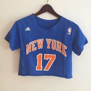 NY Knicks Crop top