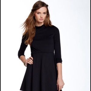 Free People fit & flare cutout back dress