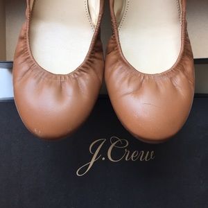 Jcrew Cece flats - Burnt Sienna