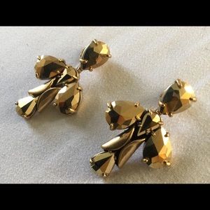Gold J.Crew earrings