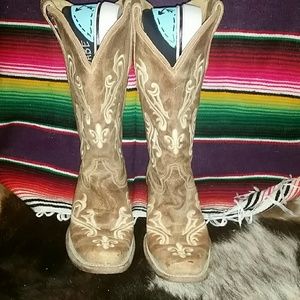 Corral square toe boots