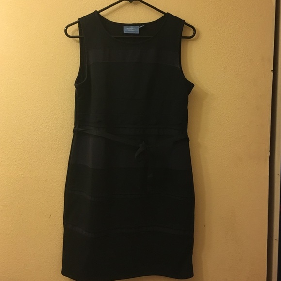 Petite medium Simply Vera Wang Navy Blue dress