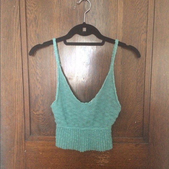 Staring At Stars Blue Bra Top-URBAN OUTFITTERS