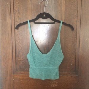 Staring At Stars Blue Bra Top-URBAN OUTFITTERS