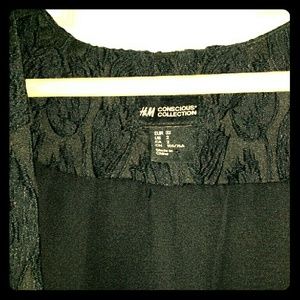 H&M  black dressy jacket