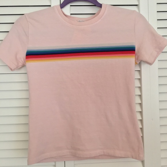 NWT Pink Ali Rainbow Tee - Picture 3 of 3