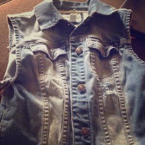 Denim vest