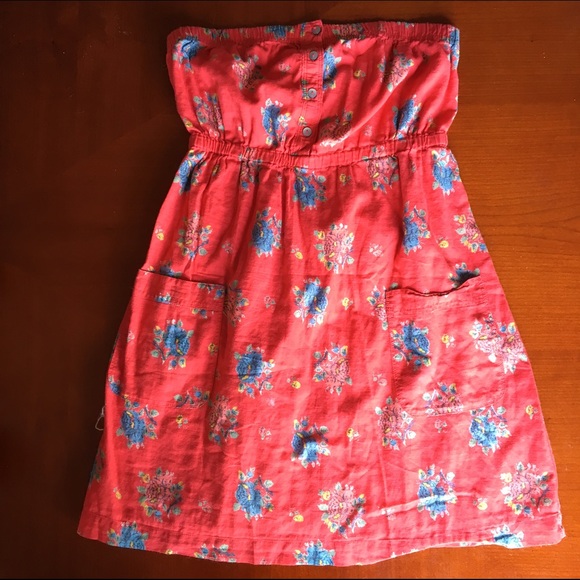 Strapless sundress