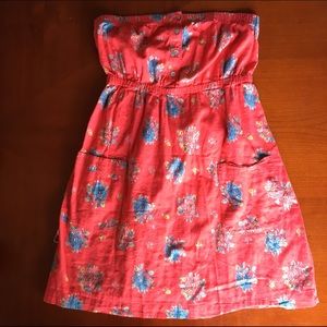 Strapless sundress