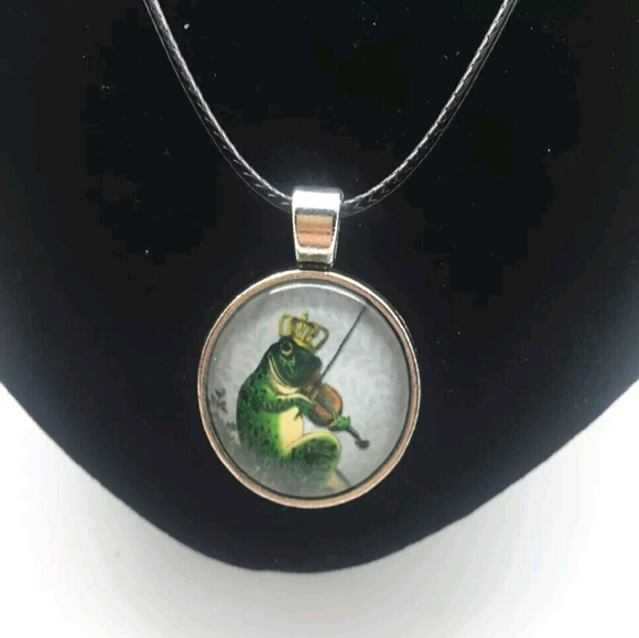 Frog playing Violin - Picture 1 of 3