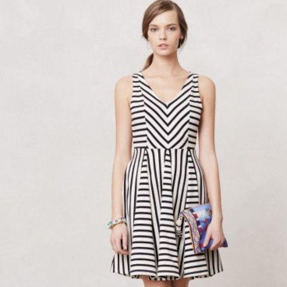Anthropologie Dresses & Skirts - Anthropologie Saturday Sunday Striped Day Dress S