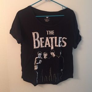 The Beatles cropped t-shirt