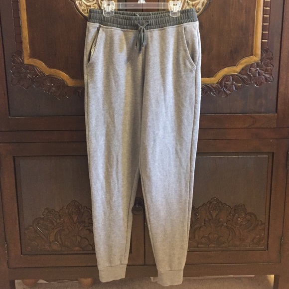 Gray, Jogger sweatpants
