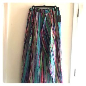 Beautiful Multi-colored Maxi Skirt