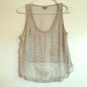 Sheer Bling Crop Top