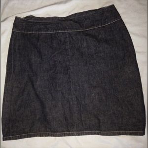 Blue jean skirt