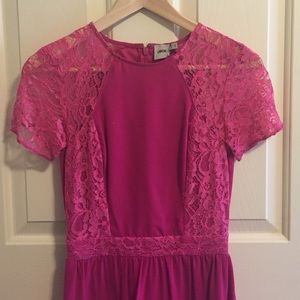 ASOS mini lace dress