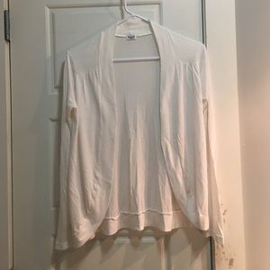 Splendid white super soft cotton cardigan