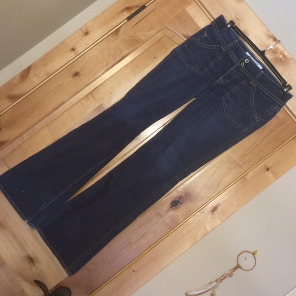 Hudson wide-leg jeans