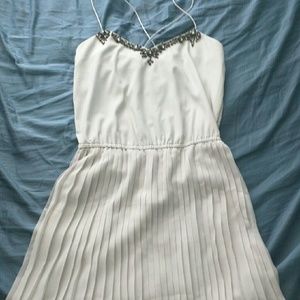 Gorgeous Victoria Secret silver beaded dress