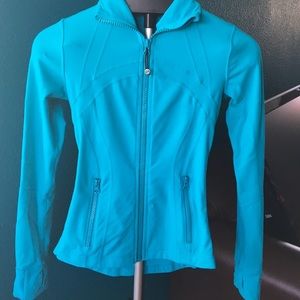 Lululemon teal zip up